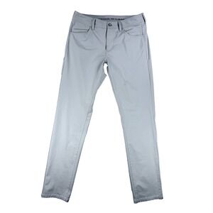 Rhone Commuter 5 Pocket Pants White 33x31 Slim Stretch Performance Golf Travel